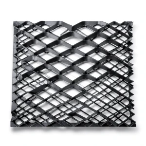 Hot Rolled Black Steel Expanded Metal Mesh Thickness 2.3 mm Width 1.22 m Length 2 m