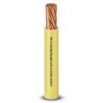 25mm Single Wire 450/750V Stranded Copper Heat Resistant PVC Insulated Yellow | Al Fanar