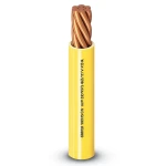 35 sq mm Single Wire 450/750V, Stranded Copper, Heat Resistant PVC Insulated, Yellow | Al Fanar