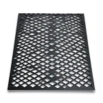 Hot Rolled Black Steel Expanded Metal Mesh Thickness 2.3 mm Width 1.22 m Length 7 m