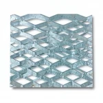 Galvanized Steel Expanded Metal Mesh  [Mazyoon] Thickness 2 mm Width 2.44  M Length 5 M | Bait Al Tatawor Factory