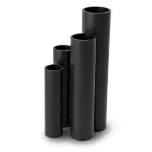 مواسير HDPE SDR 41 قطر خارجي 140 مم سمك 3.5 مم لون أسود