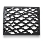 Hot Rolled Black Steel Expanded Metal Mesh Thickness 2.7 mm Width 1.22 m Length 1 m