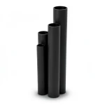 HDPE Pipes SDR 41 Outside Diameter 180 mm Thickness 4.4 mm Black