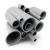UPVC Pipes Aqtar Najd for pipes store Schedule 80  Size 2 1/2 inch Thickness 7.01 mm Gray Color