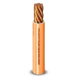 Alfanar 2.5 mm2 Stranded Copper Wire 450/750V Heat Resistant PVC Orange 300ft | Al Fanar