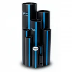 Sappco HDPE Pipes PE 100 Pressure 6 Bar Outside Diameter 250 mm Thickness 9.6 mm Black Color