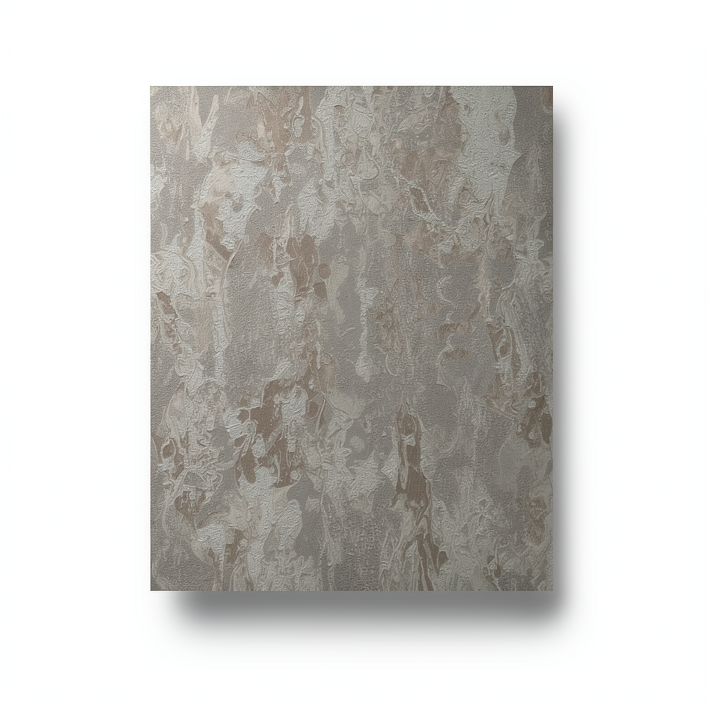 Italian Wallpaper 10m x 1.06m Dark Beige, Model 83443