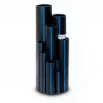 Sappco HDPE Pipes PE 100 Pressure 6 Bar Outside Diameter 280 mm Thickness 10.7 mm Black Color