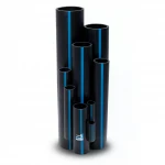 Sappco HDPE Pipes PE 100 Pressure 6 Bar Outside Diameter 315 mm Thickness 12.1 mm Black Color