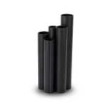 HDPE Pipes SDR 51 Outside Diameter 75 mm Thickness 1.8 mm Black