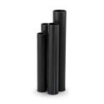 HDPE Pipes SDR 41 Outside Diameter 250 mm Thickness 6.2 mm Black