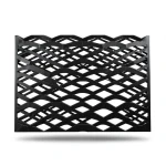 Hot Rolled Black Steel Expanded Metal Mesh Thickness 2.7 mm Width 1.22 m Length 1 m