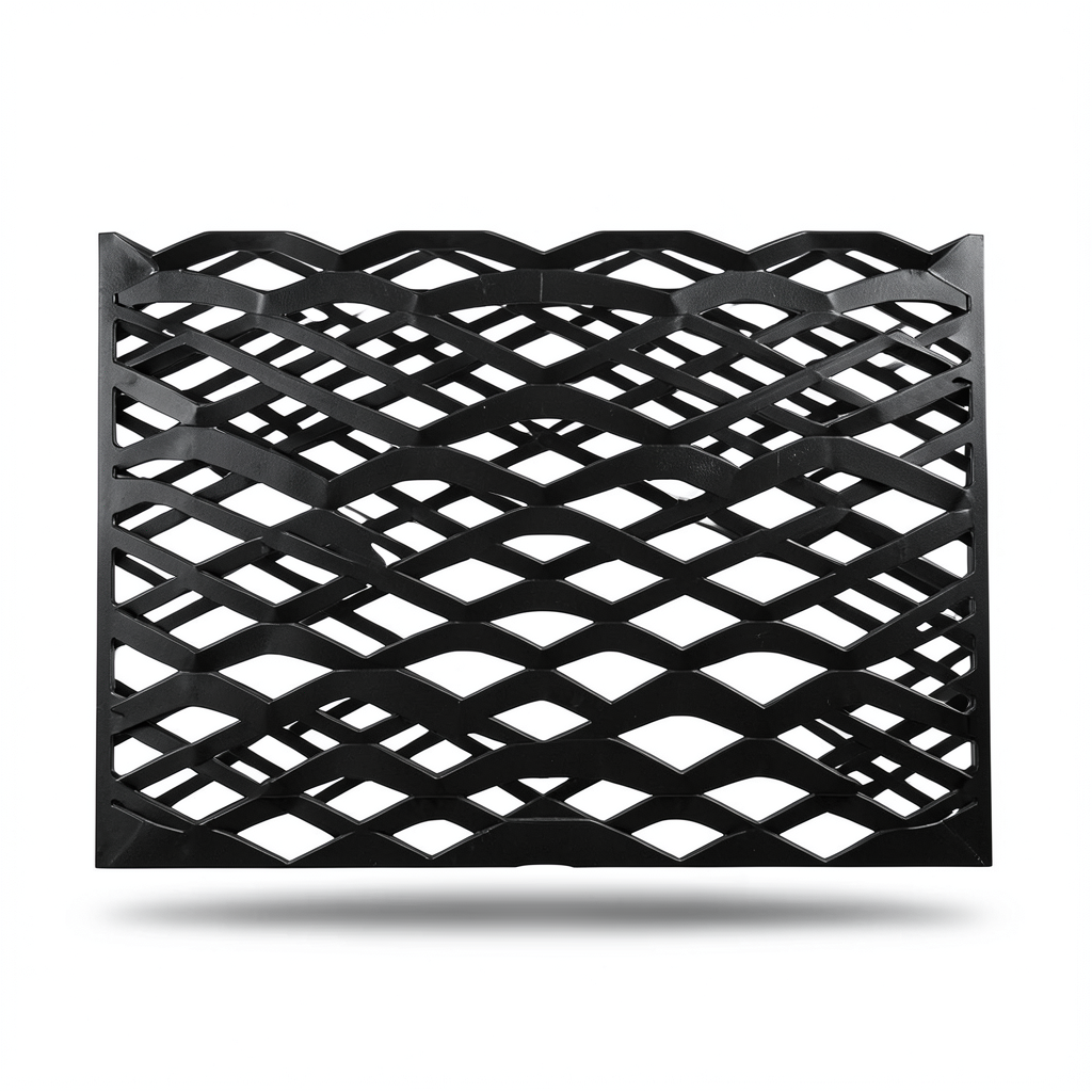 Hot Rolled Black Steel Expanded Metal Mesh Thickness 2.7 mm Width 1.22 m Length 1 m