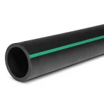 HDPE Plastic Pipe Pressure 15.9 Bar PE 63 Size 315 mm SDR 7.4 Black