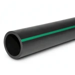 HDPE Polyethylene Plastic Pipe Nominal Pressure 15.9 Bar PE 63 OD 355 mm SDR 7.4 Black