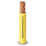 70mm2 Stranded Copper Wire 450/750V, Heat Resistant PVC Insulation, Yellow | Al Fanar