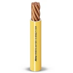 95mm2 Single Wire 450/750volts, Stranded Copper Conductor, Heat Resistant PVC Insulated, Yellow Color | Al Fanar