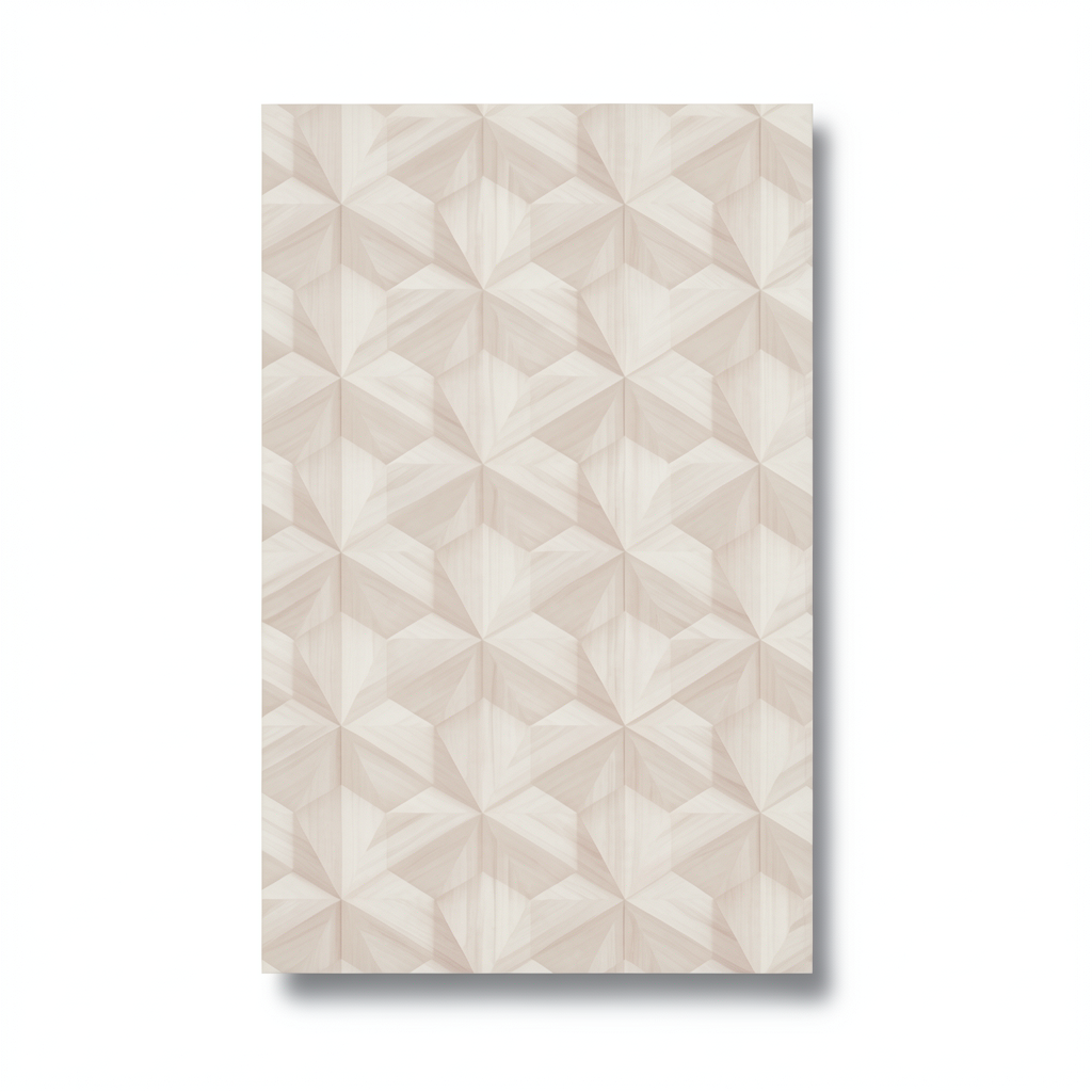Dutch Geometric Wallpaper Size 10m x 0.53m, Beige Color, Model 218412