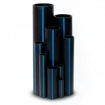 أنابيب HDPE سابكو PE 100 ضغط 10 بار قطر خارجي 110 مم سمك 6.6 مم لون اسود