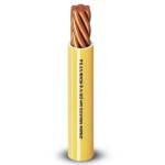 150mm2 Single Electric Wire 450/750V, Stranded Copper, Heat Resistant PVC Yellow | Al Fanar