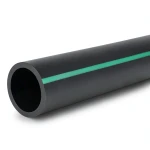 HDPE Plastic Pipe Pressure 3.9 Bar PE 63 Size 315 mm SDR 21 Black