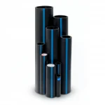 Sappco HDPE Pipes PE 100 Pressure 10 Bar Outside Diameter 160 mm Thickness 9.5 mm Black Color