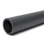 HDPE Polyethylene Plastic Pipe PN 3.9 Bar PE 63, 400 mm Diameter, SDR 21 Black