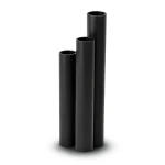 HDPE Pipes SDR 41 Outside Diameter 110 mm Thickness 2.7 mm Black