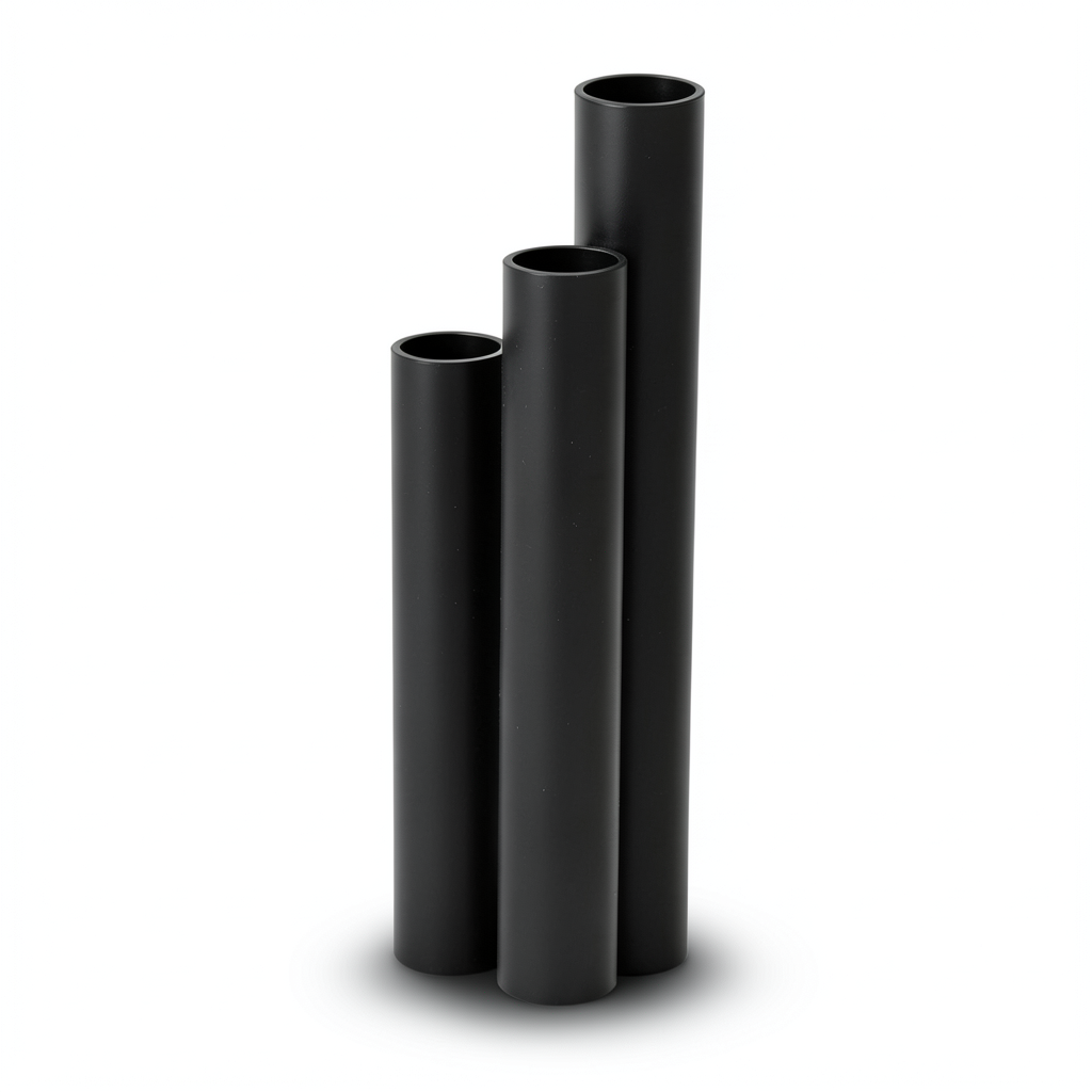 مواسير HDPE SDR 41 قطر خارجي 110 مم سمك 2.7 مم لون أسود