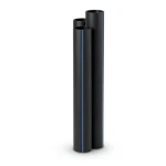 HDPE Pipes SDR 51 Outside Diameter 160 mm Thickness 3.2 mm Black