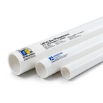 UPVC Pipes 21.7 Bar Pressure ½ inch Size 1.57 mm Thickness White | Al Watania Plastics