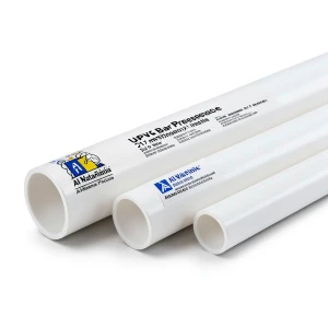 أنابيب UPVC ضغط 21.7 بار مقاس ½ إنش سمك 1.57 مم أبيض | بلاستيك الوطنية