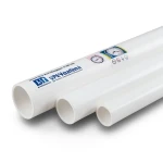 UPVC Pipes 8 Inch Thickness 12.90 mm Pressure 17.2 Bar White | Al Watania Plastics