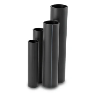 مواسير HDPE SDR 51 قطر خارجي 180 مم سمك 3.6 مم لون أسود