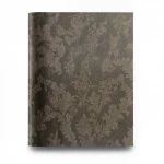 Italian patterned wallpaper, size 10 m x 0.53m, dark beige color, model 73512  