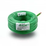 50 sq mm Stranded Copper Earthing Electric Wire, 450/750V, PVC Insulated, Green/Yellow | Riyadh Cables