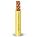 10mm Single Wire 450/750volts, Stranded Copper, Heat Resistant PVC Insulated, Yellow | Al Fanar