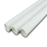 مواسير UPVC جدول 40 مقاس 10 إنش سمك 9.27 مم لون أبيض