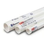 UPVC Pipes ¾ inch 21.7 Bar Pressure 1.98 mm Thickness White | Al Watania Plastics