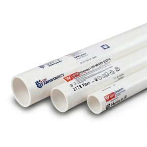 مواسير UPVC مقاس ¾ إنش ضغط 21.7 بار سمك 1.98 مم لون أبيض | بلاستيك الوطنية