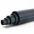 HDPE Plastic Pipe  PN 9.9 Bar [PE 100] OD 450 mm  SDR 13.6  Color Black with Blue Stripes | Almona Factory