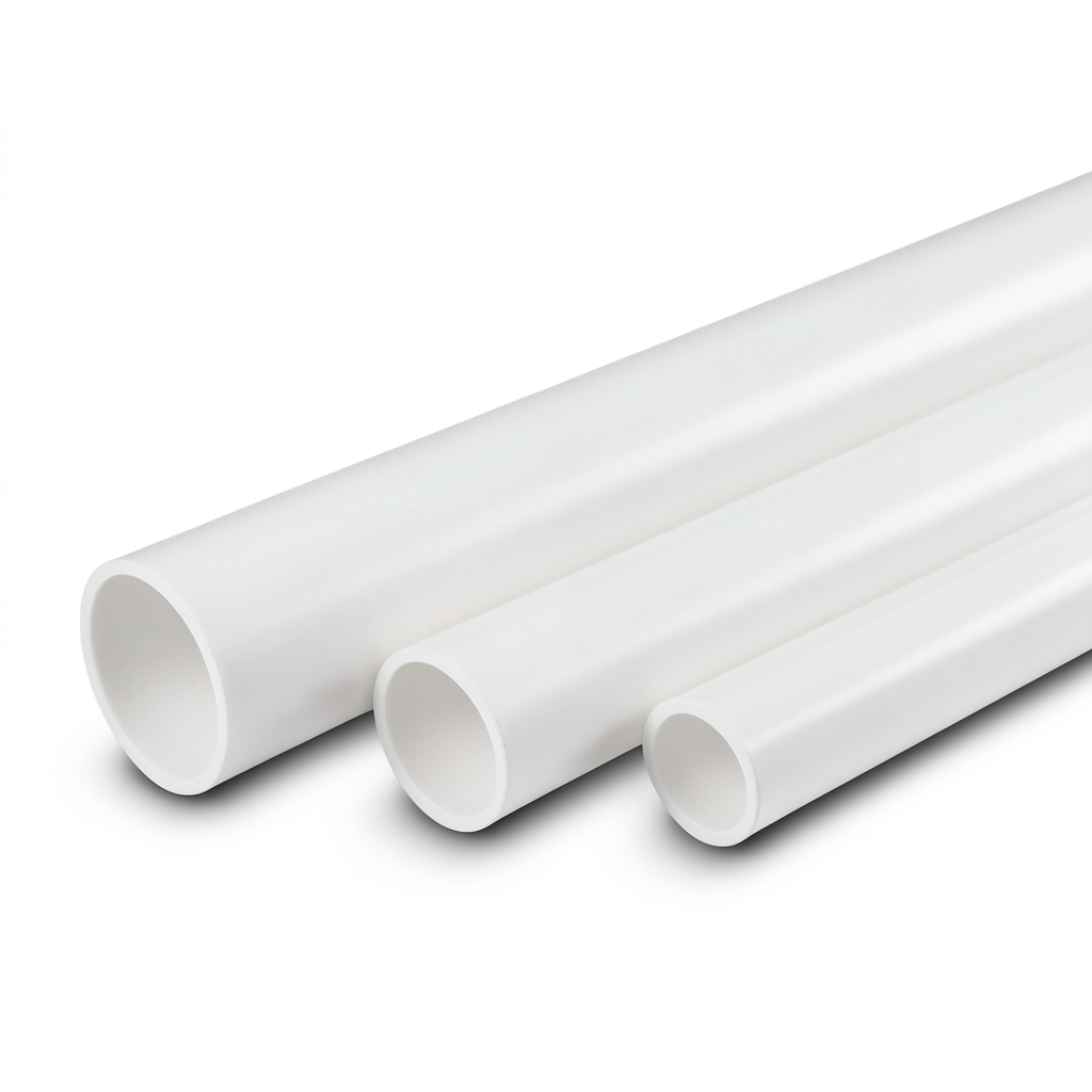 مواسير UPVC مقاس 3.5 إنش سمك 2.49 مم SDR 41 لون أبيض