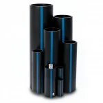 أنابيب HDPE سابكو PE 100 ضغط 10 بار قطر خارجي 630 مم سمك 37.4 مم لون اسود