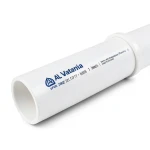UPVC Pipes 1 Inch 21.7 Bar Pressure 2.46 mm Thickness White | Al Watania Plastics