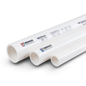 UPVC Plastic Pipes 1¼ Inch 3.12 mm Thickness White, Pressure 21.7 Bar | Al Watania Plastics