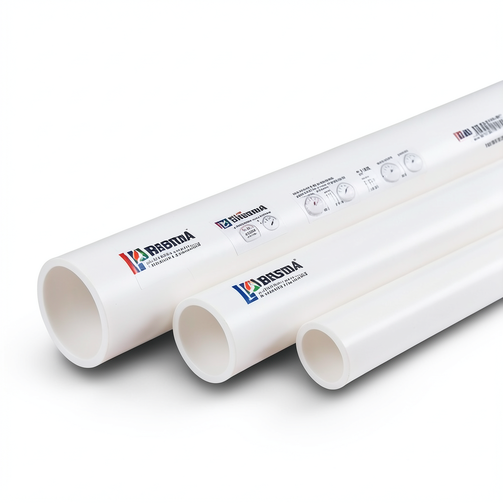 UPVC Plastic Pipes 1¼ Inch 3.12 mm Thickness White, Pressure 21.7 Bar | Al Watania Plastics