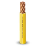25mm Single Wire 450/750V Stranded Copper Heat Resistant PVC Insulated Yellow | Al Fanar
