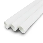 UPVC Pipes Schedule 80 Size 3 Inch Thickness 7.62 mm White