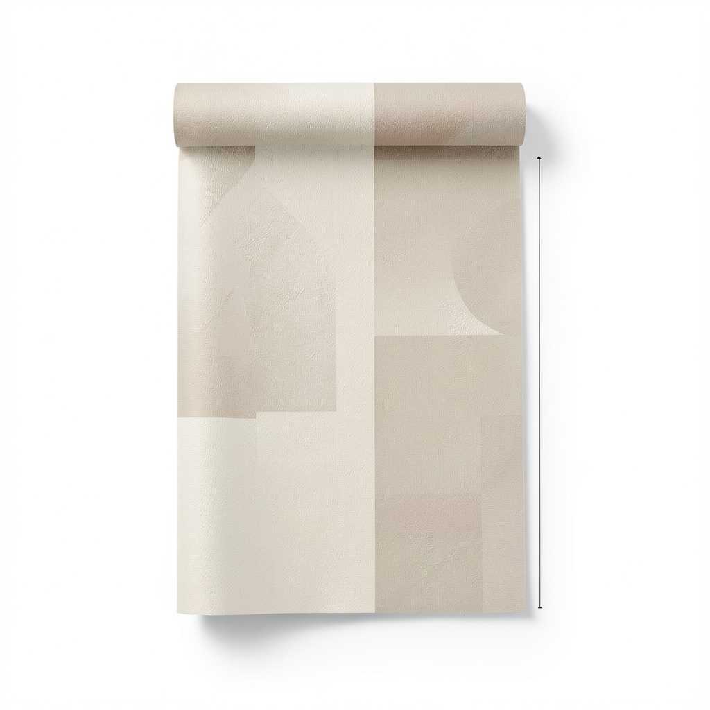 Dutch Modern Wall Decoration Size 10m x 0.53m, Beige Color